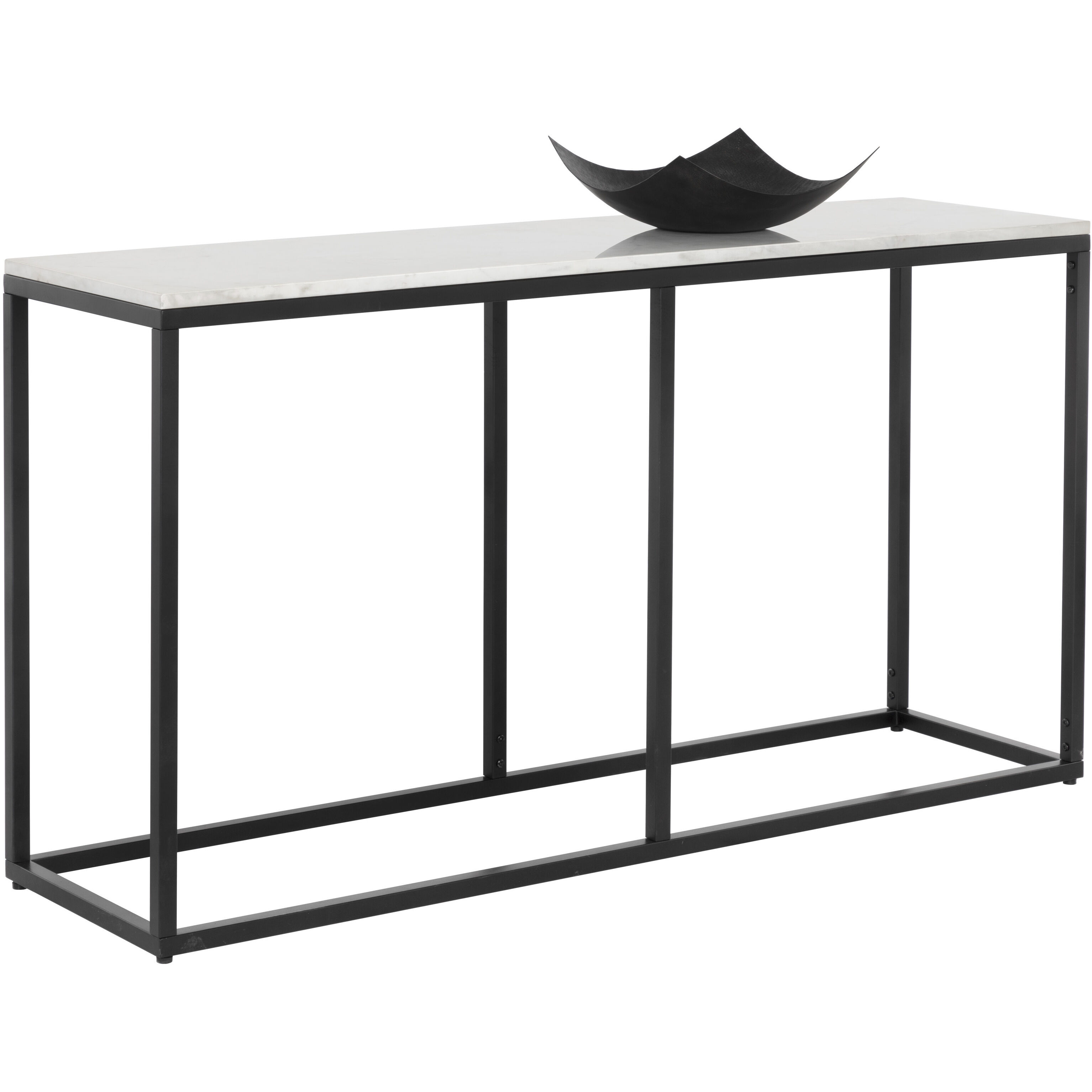 Ellery 60 X 16 inch Matte Black Console Table